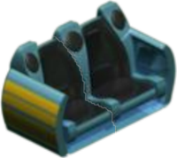 Space Mountain Shuttle Bench