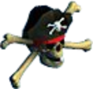 Jolly Roger Fridge Magnet