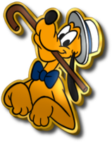 Dapper Dan Pluto Pin
