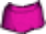 Plain Mini Skirt Hot Pink