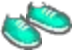 Sneakers Cyan