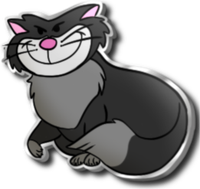 Cats and Dogs Pin - Lucifer