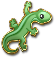Tom Lizard Pin
