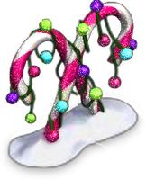 Sugar Candy Cane Fence