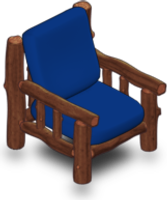 Cozy Cabin Chair - Blue