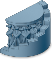 Georgette's Pedestal with Stairs