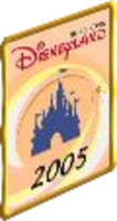 Hong Kong Disneyland Poster Red
