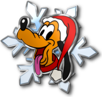 Christmas Snowflake Pin - Pluto