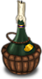 Tony's Wine Bottle Candle