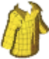 Long Sleeve Plaid Button Up Yellow