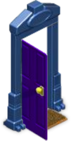 Monsters, Inc. Teleporter Purple