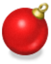 Giant Ornament - Red