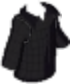 Long Sleeve Plaid Button Up Black