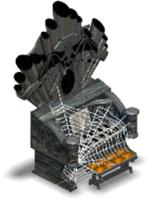 Grand Ballroom Ghostly Organ Color Orange