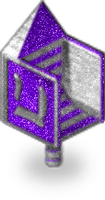 Sugar Dreidel Chair Purple