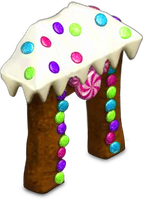 Sugar Gingerbread Door