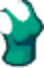 Fitted Tank Top Cyan
