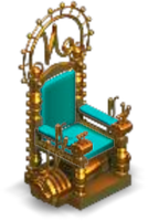 Captain Nemo's Chair Color Cyan