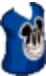 Emoticon Mickey Tank Blue