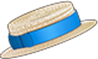 Dapper Dan Hat - Blue