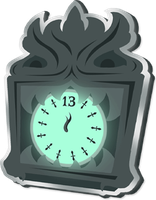 Master Gracey's Grandfather Clock Pin