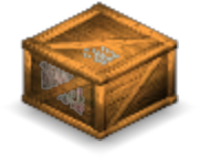 Coffee Table Crate Color Orange