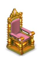 Princess Throne Pink