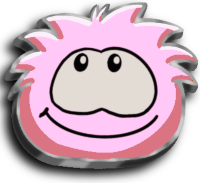 Club Penguin Puffle - Pink