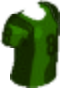 Football Player Shirt Green