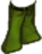 Flared Jeans Green