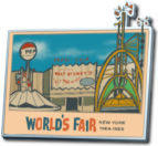 NYWF Postcard - Pepsi-Cola Pavilion