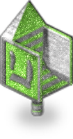 Sugar Dreidel Chair Green
