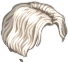 Wavy Split Hairstyle