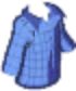 Long Sleeve Plaid Button Up Light Blue