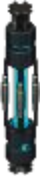 Space Mountain Ride Pole Tall
