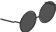 Round Sunglasses Black