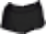 Plain Mini Skirt Black