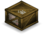 Coffee Table Crate Color Brown