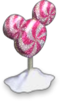 Sugar Lollipop Flower Pink