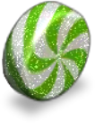 Standing Sugar Mint Green