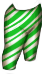 Leggings Candy Cane Green