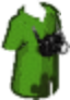 Mickey Shirt with Camera Green