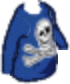Jolly Roger Long Sleeve Blue