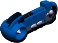 Light Cycle Couch Blue