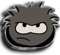 Club Penguin Puffle - Black