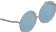 Round Sunglasses Blue