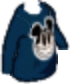 Emoticon Mickey Long Sleeve Dark Blue
