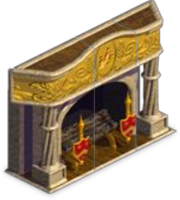 Castle Suite Fireplace
