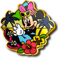 Summer Getaway Pin [2/5] - Minnie