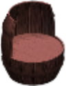 Barrel Seat Color Red